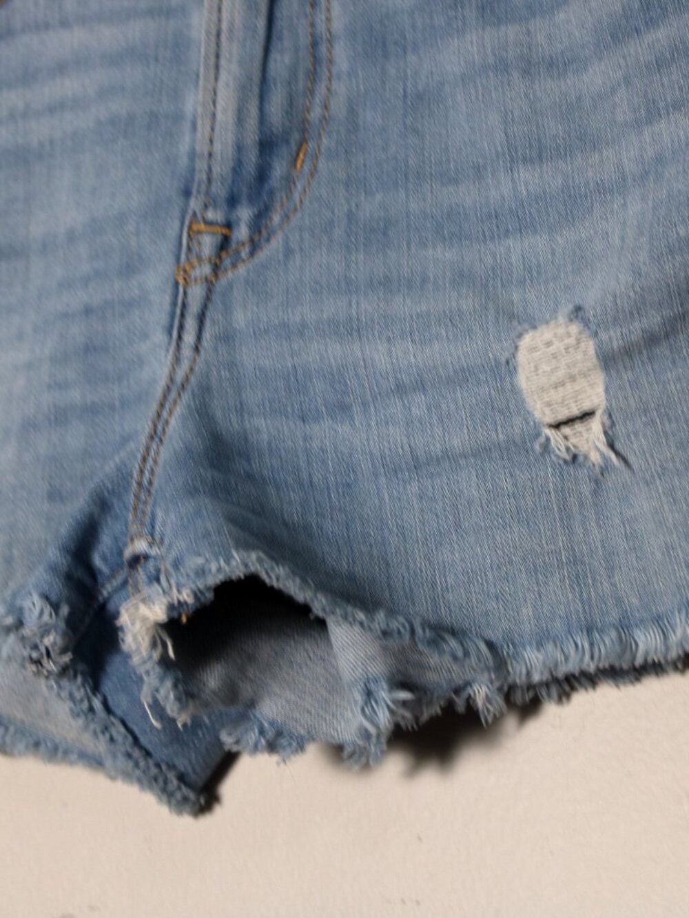 Levi's High Rise Shorts Size 24" - Picture 5 of 10